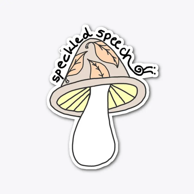 Speckled Speech Autumn Logo