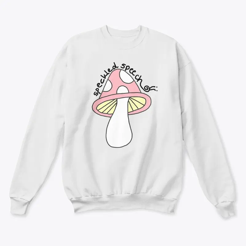 Speckled Speech Official Mushroom Logo